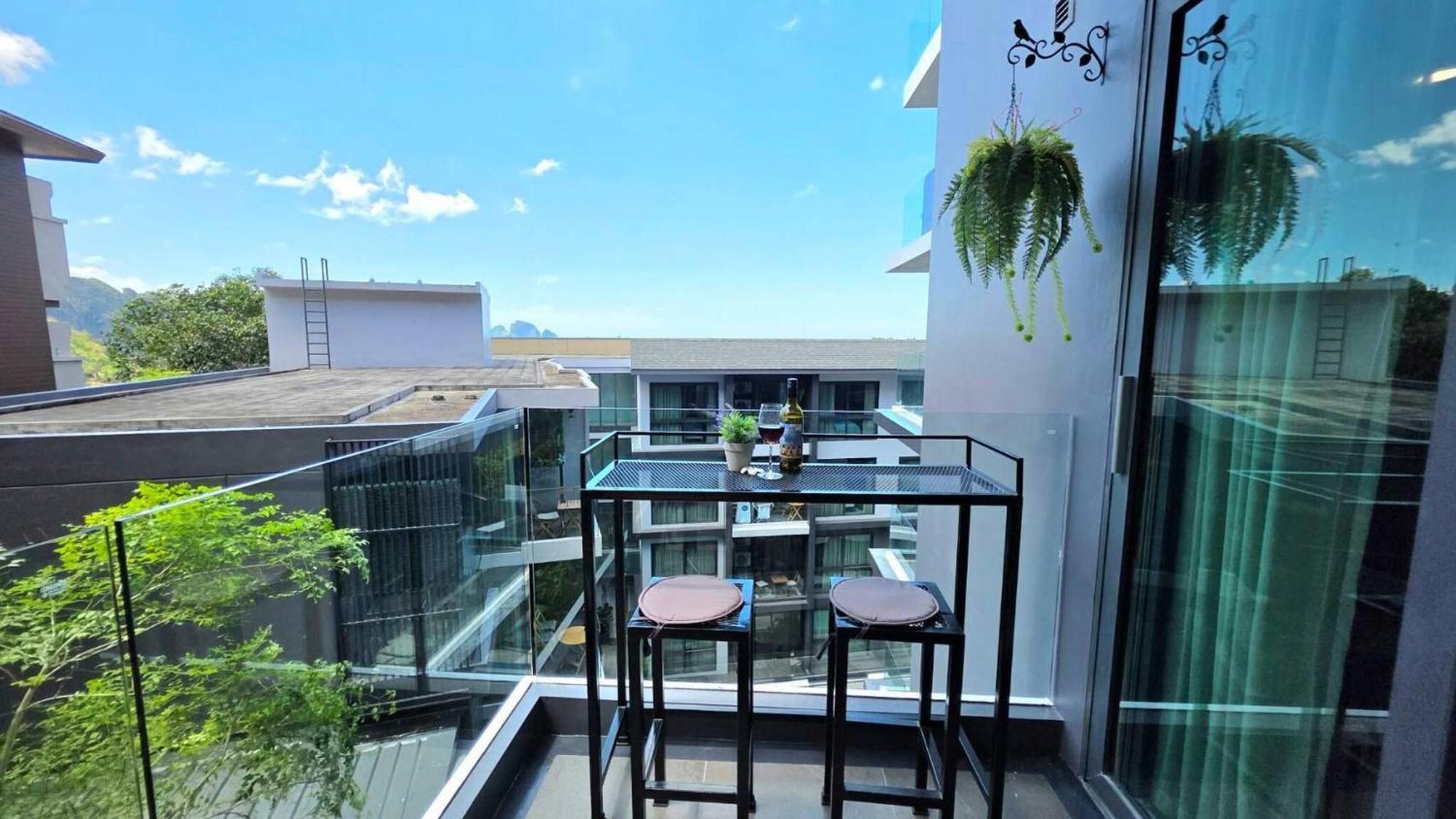 Room In Apartment - A301- Forest View Corner Unit 1Br-1Bath Ao Nang Екстериор снимка